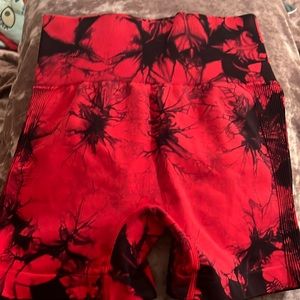 Tie dye Scrunch Butt Shorts